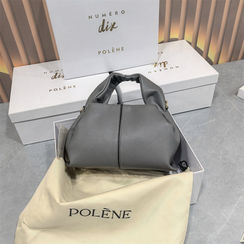 Sac à main en cuir pour femme avec poignée supérieure et bandoulière réglable, élégant, style vintage