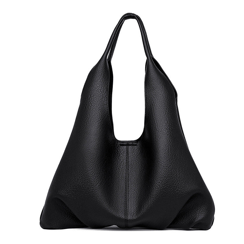 Sacs à main en cuir PU souple pour femmes vintage grande capacité