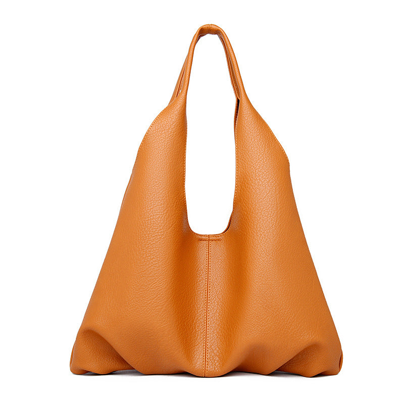 Sacs à main en cuir PU souple pour femmes vintage grande capacité
