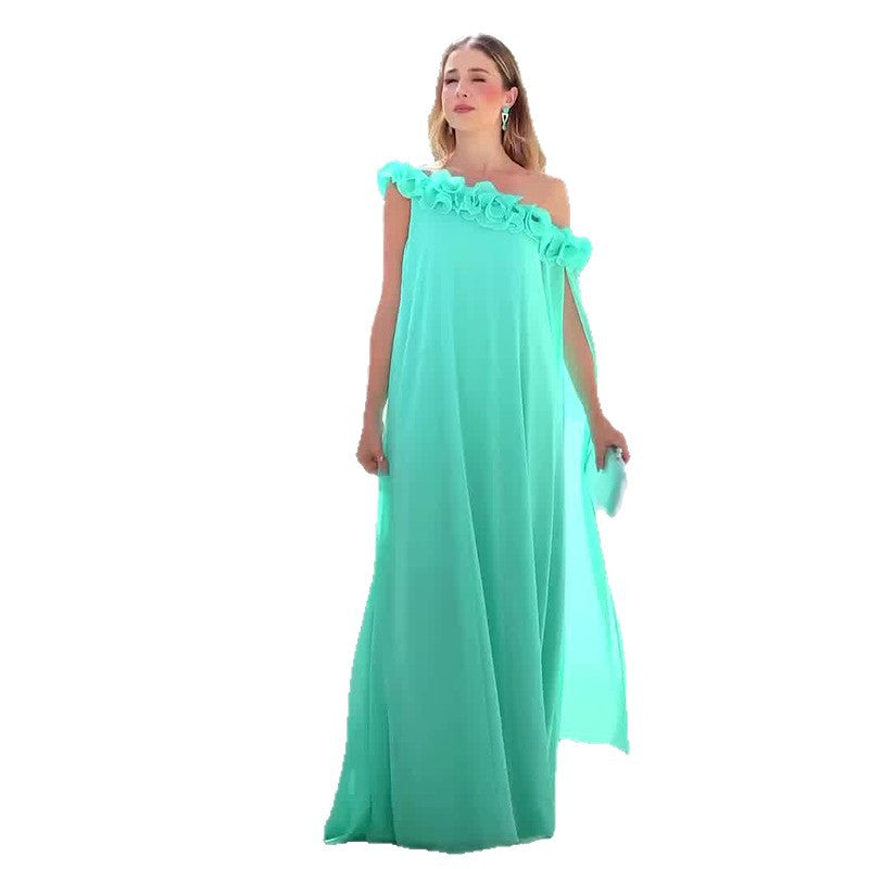 Robe de bal romantique à Épaules Dénudées