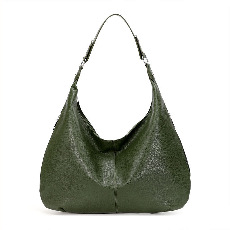 Sac fourre-tout imperméable en cuir huilé, style rétro