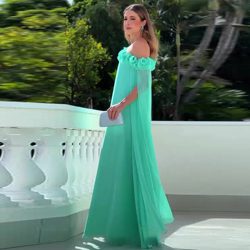 Robe de bal romantique à Épaules Dénudées