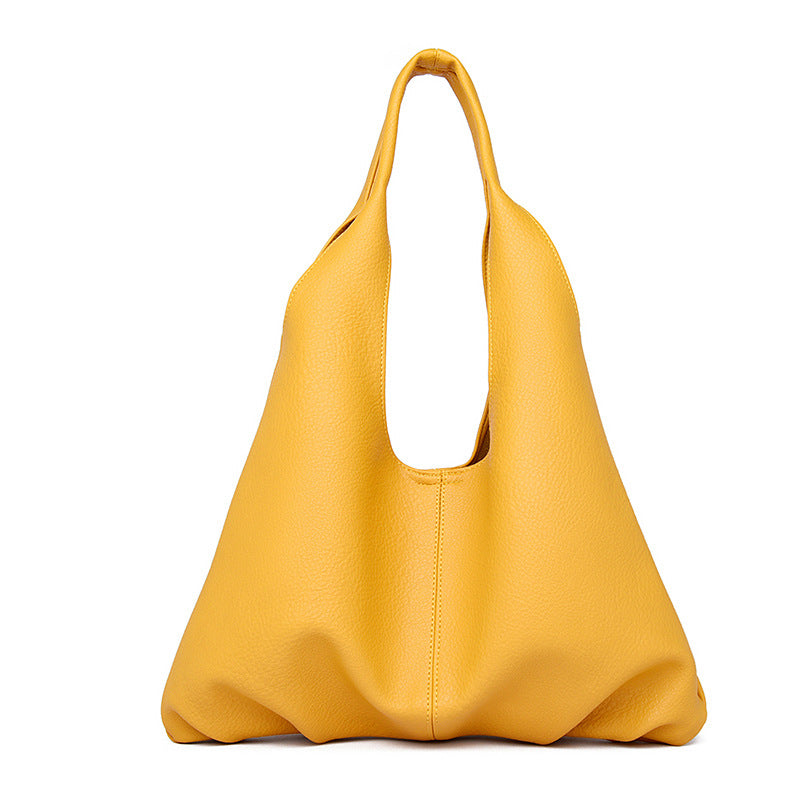 Sacs à main en cuir PU souple pour femmes vintage grande capacité