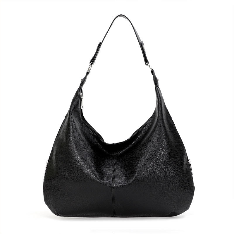 Sac fourre-tout imperméable en cuir huilé, style rétro