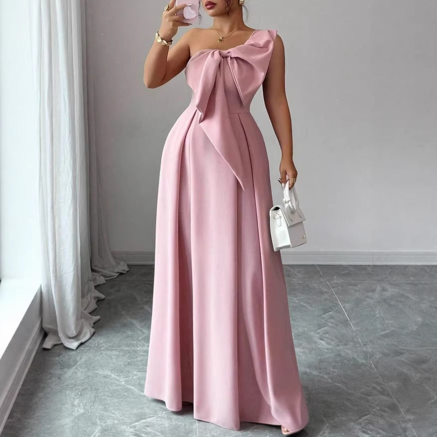 Robe de soirée épaule dénudée